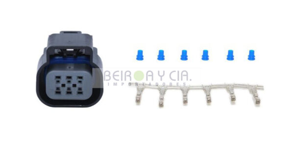 CONECTOR CUERPO MARIPOSA 6 VIAS VW