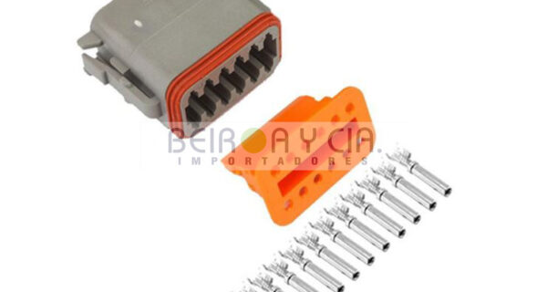 CONECTOR UNIV. IMPERM. 12 VIAS DEUTSCH HEMBRA GRAN