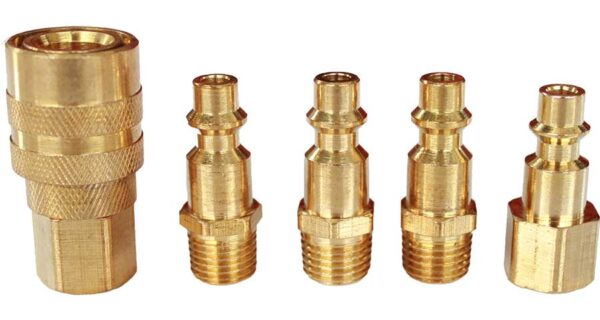 ACOPLE RAPIDO 5 PIEZAS NA 120 BRONCE