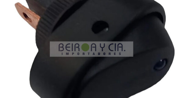 LLAVE TECLA 1 GOLPE C/LED OVALADA VERDE