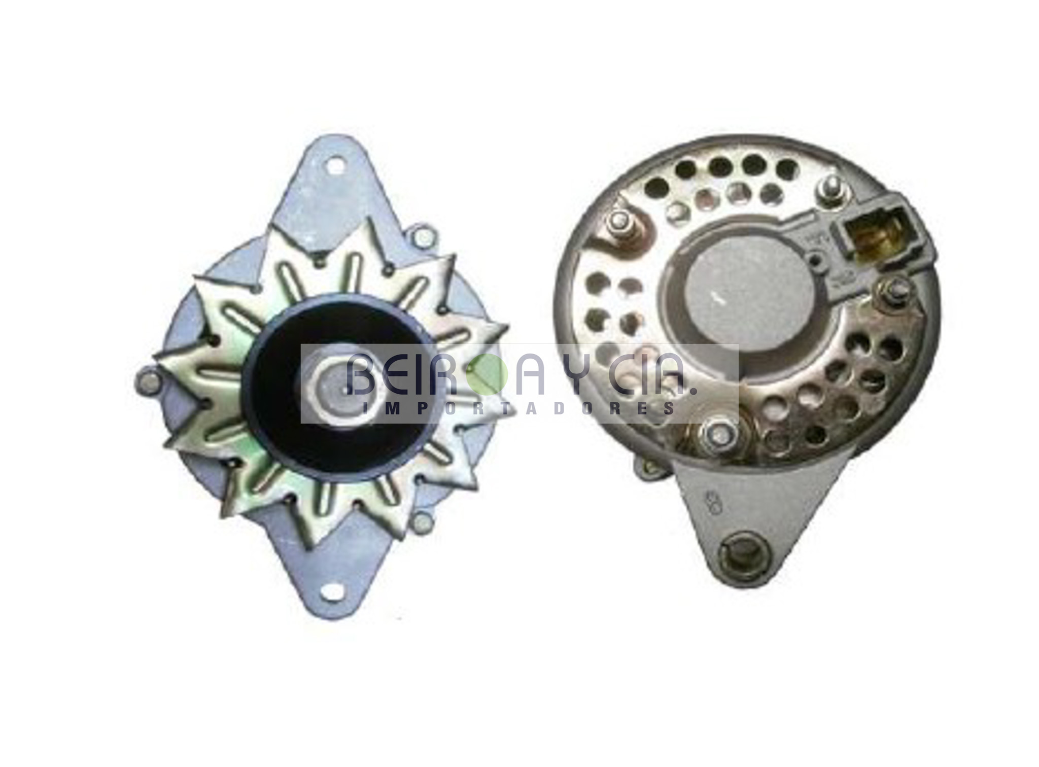 ALTERNADOR JAPONES 12V 40 AMP. CHICO S/REGULADOR - Imagen 2