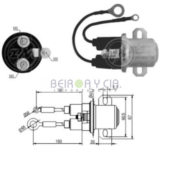 AUTOMATICO ZM 409 24V M.BENZ/DELCO CAM AUXILIAR