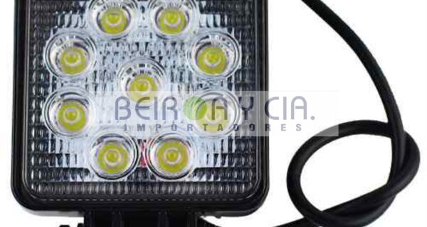 FARO LED 27W CUADRADO 9 LED 12V/24V