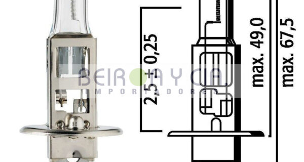 LAMP. OSRAM H1 12V 55W