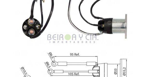 AUTOMATICO ZM291 24V SCANIA C/REDUCTOR