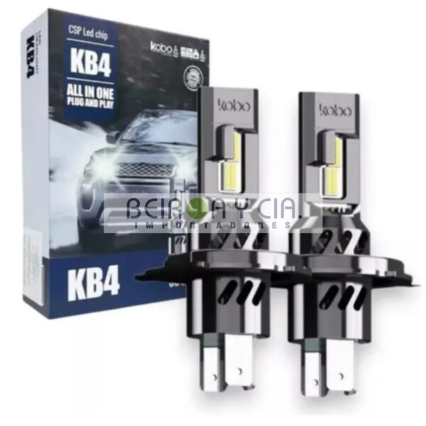 KIT KB4 LED CSP H4 12V 4000 LMS ALL IN ONE
