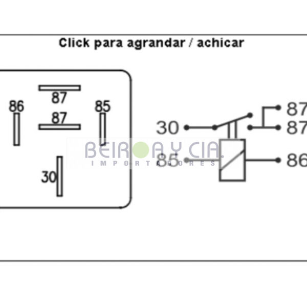 RELAY DZE  904 12V 40A 5T