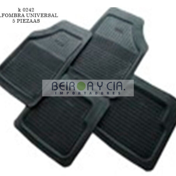 ALFOMBRA T/BANDEJA UNIVERSAL 5 PIEZAS