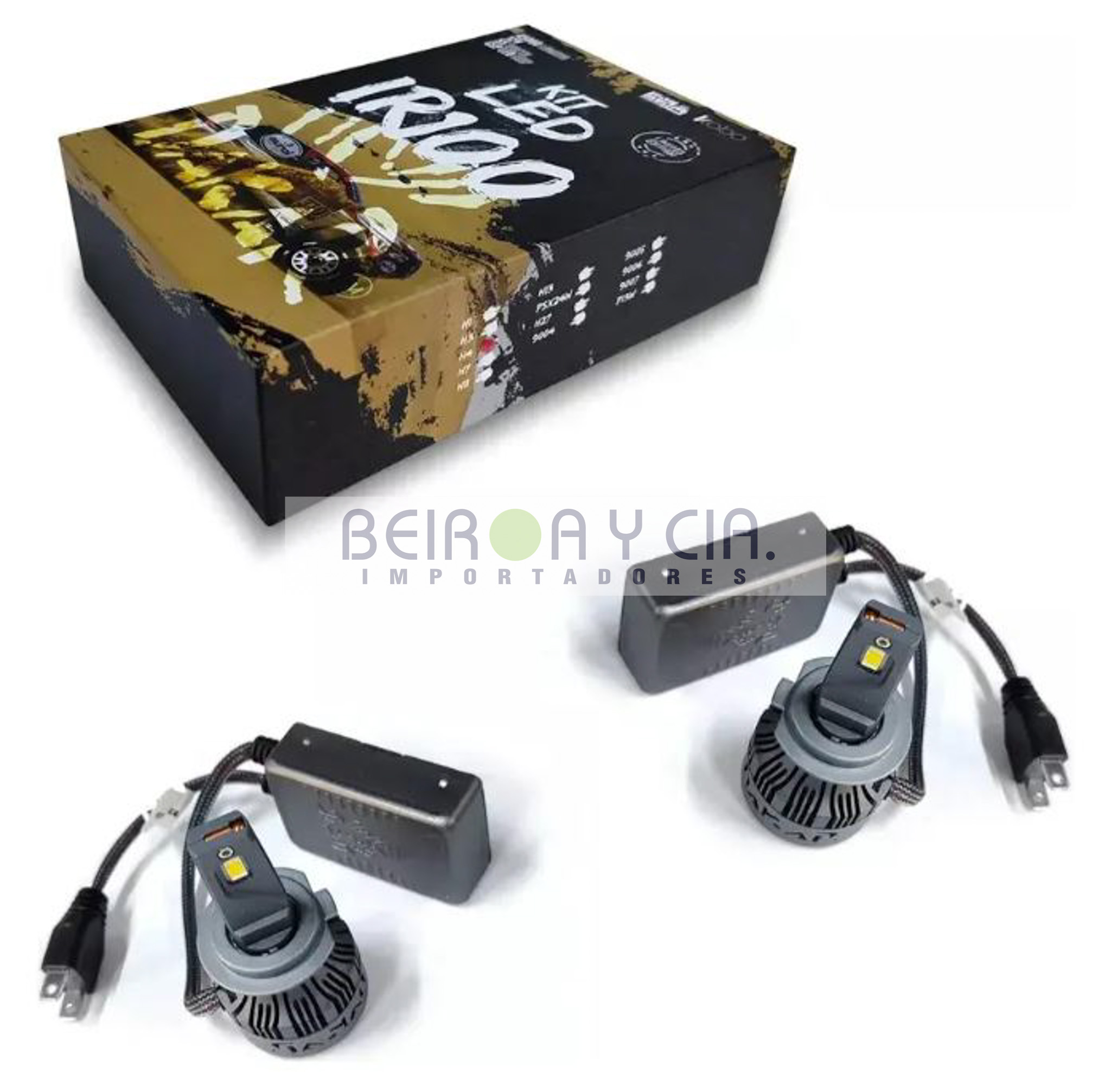 KIT IR100 LED CSP H7 30000LMS 36W CANBUS