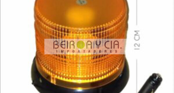 BALIZA LED 12/24V DEST/GIRATO. IMANT. C/TOMA ENC.