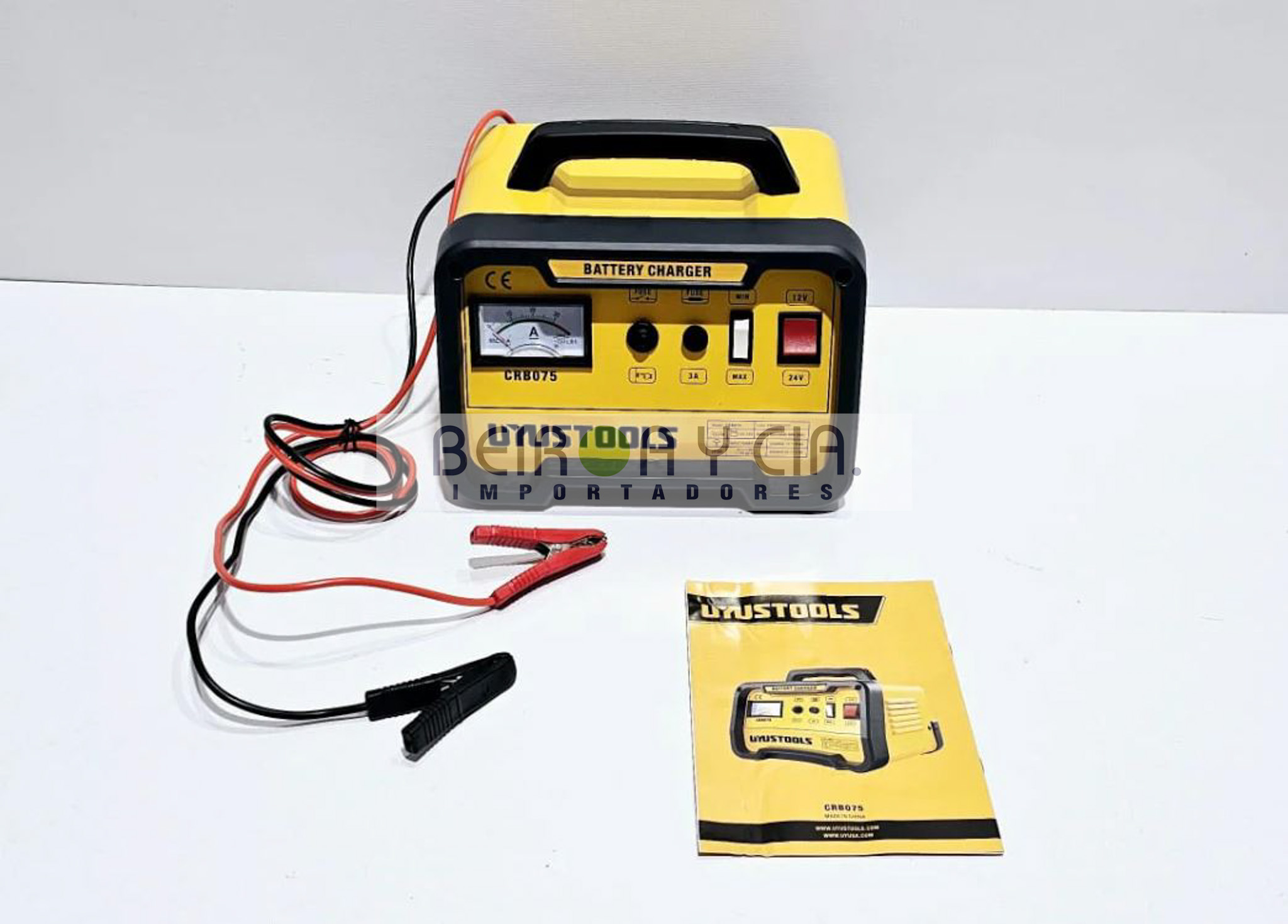 CARGADOR DE BAT. 12V/24V 75 AMP