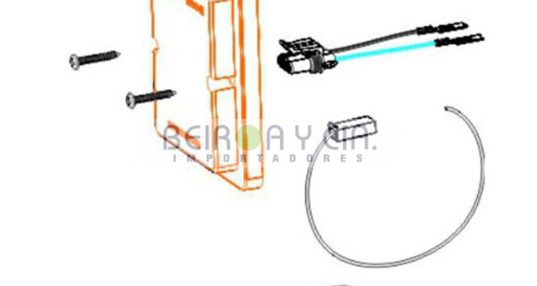 KIT REPUESTO BAIML FAROL 1600E AMBAR 12/24V