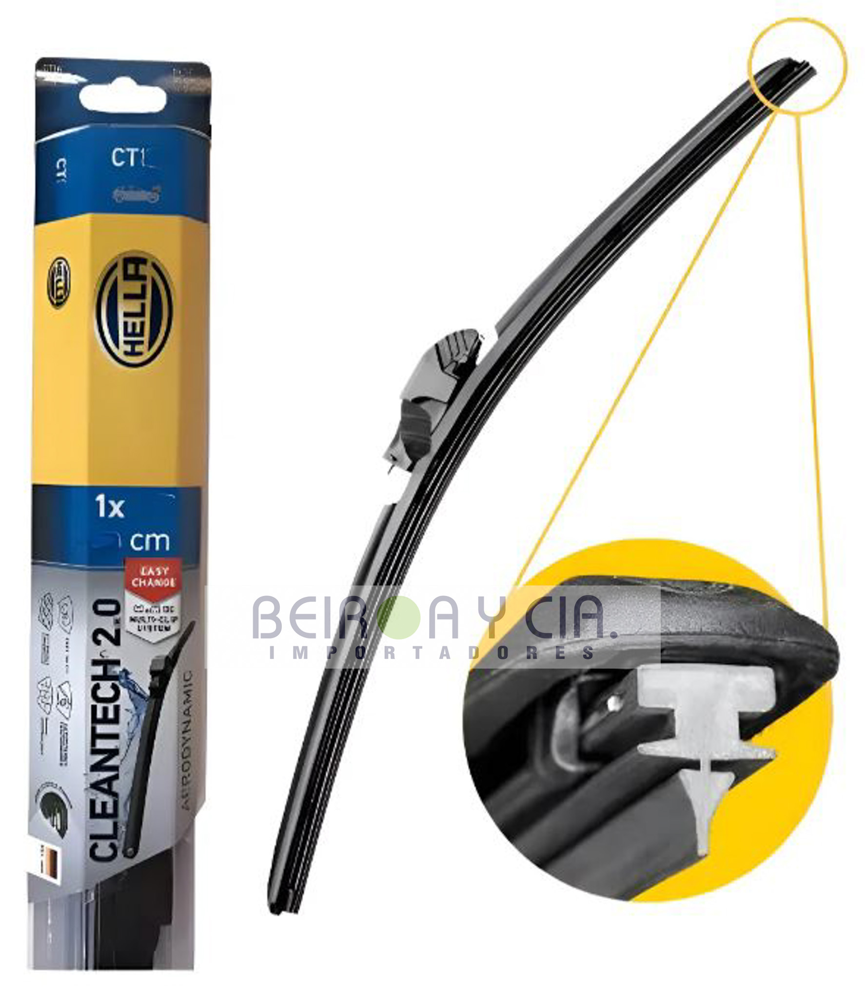 ESCOBILLA HELLA 26" 65CM MULTIPLE ENGANCHE