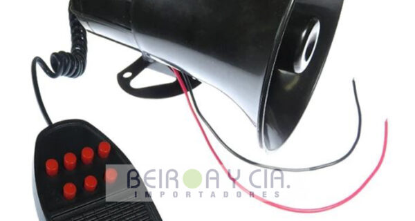SIRENA 12V 50W 7 TONOS C/MICRO