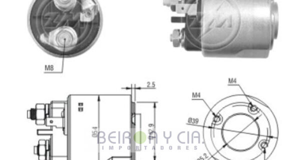 AUTOMATICO ZM 4495 12V FIAT RENAULT CON VALEO