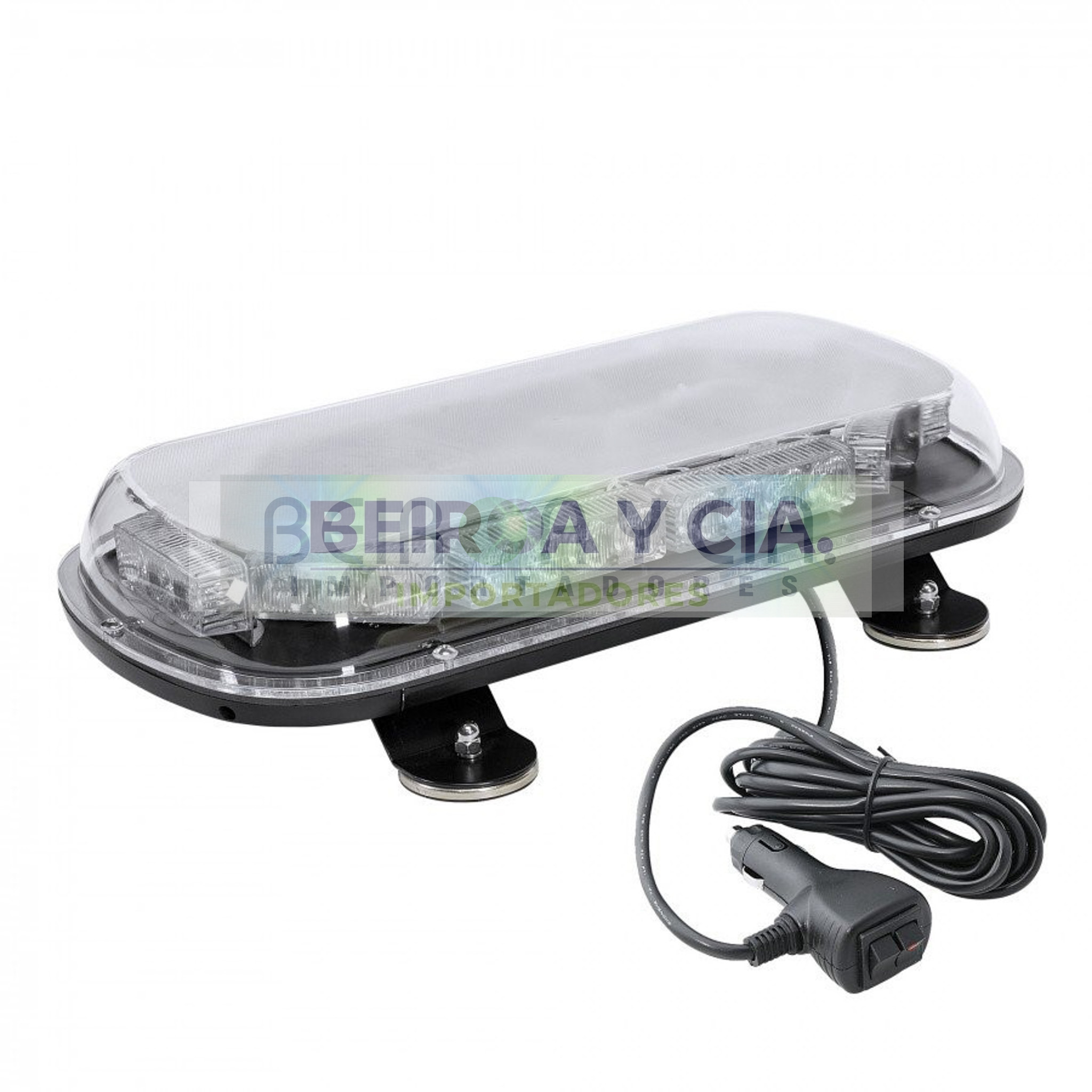 BARRAL XE MINI 36W 36LED 12/24V ROJ/AZU 44CM