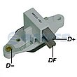 PLACA GAUSS TIPO BOSCH 3 ENCHUFES