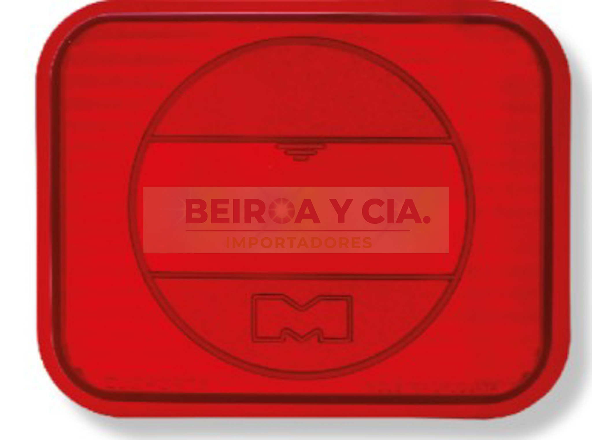PLASTICO MONTENEGRO TRAS. AMBAR BAJO P/LED