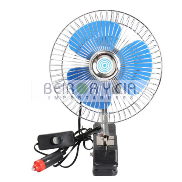 VENTILADOR XE 24V 8″ OSCILANTE O FIJO C/PINZAS