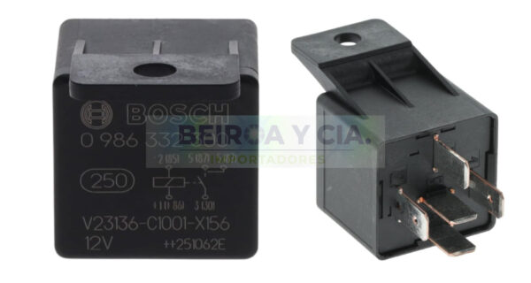 RELAY BOSCH 0986332300 12V 30 AMP 5T